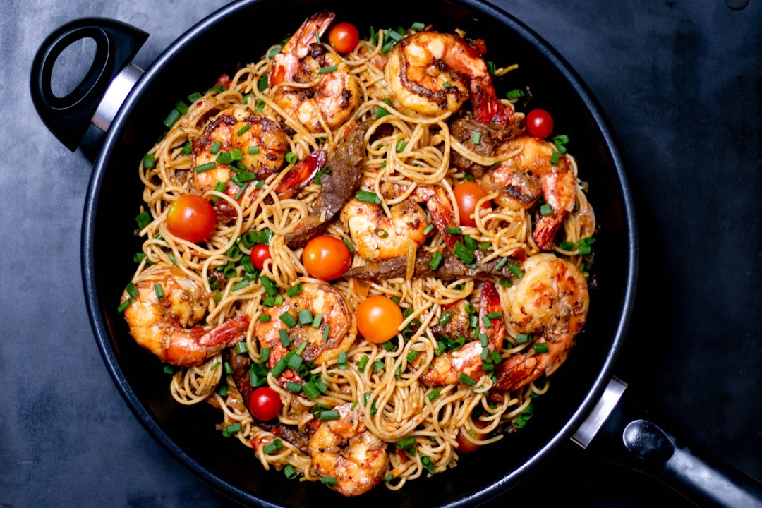 20-Minute Garlic Butter Shrimp Pasta