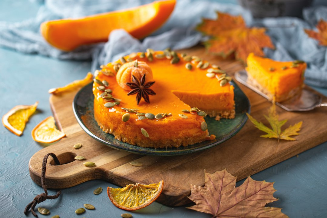 Easy No-Bake Pumpkin Cheesecake with Graham Cracker Crust
