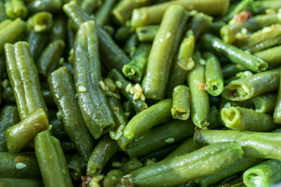 Garlic Parmesan Roasted Green Beans