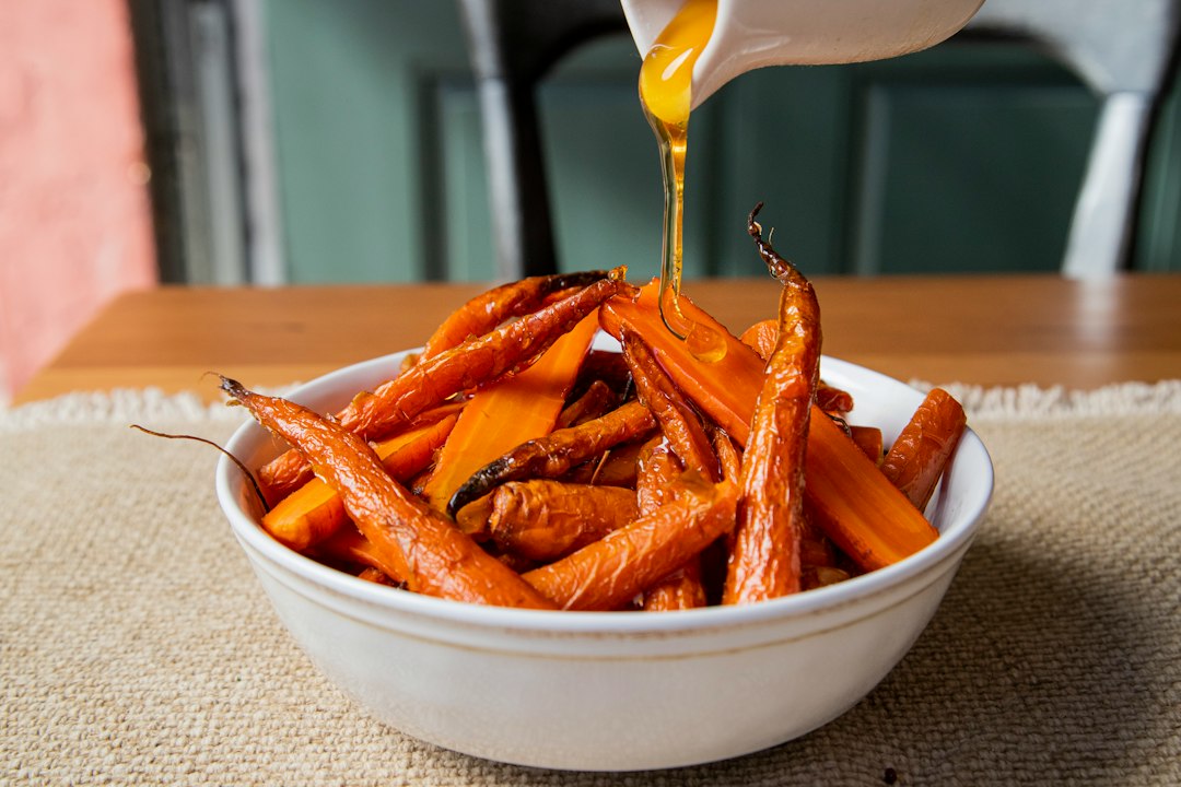 Honey Roasted Carrots with Thyme