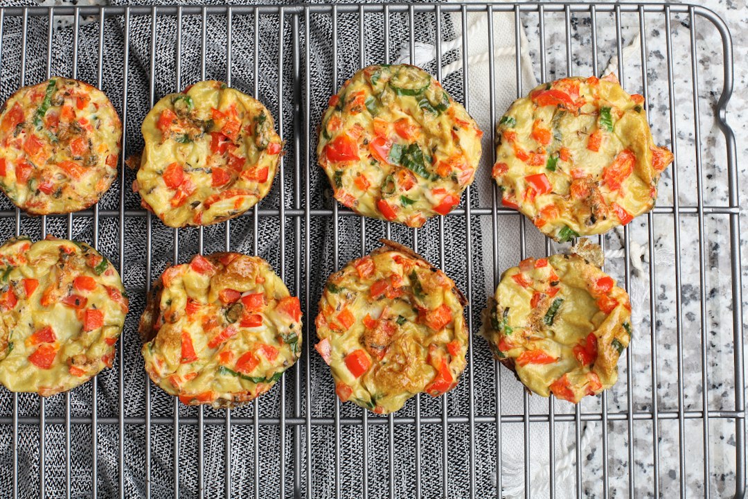Make-Ahead Vegetable Egg Muffins