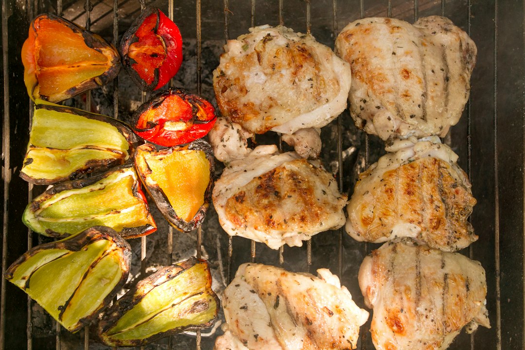 Maple Dijon Sheet-Pan Chicken and Brussels Sprouts