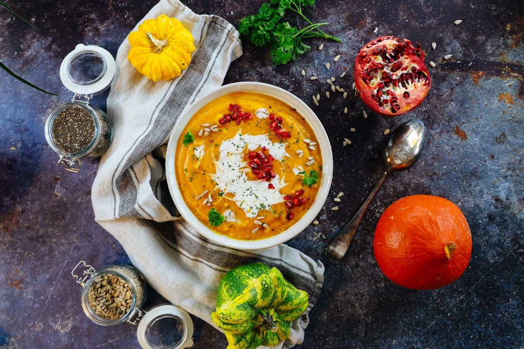 Roasted Butternut Squash and Apple Soup