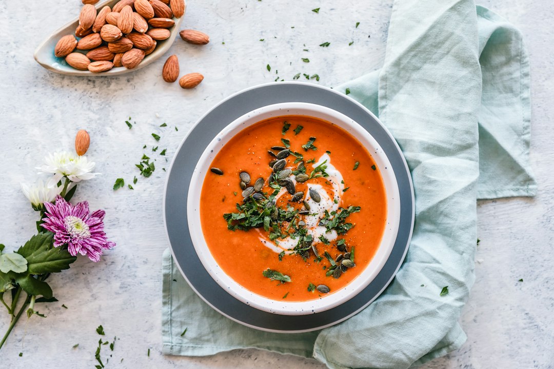 Roasted Tomato and White Bean Soup