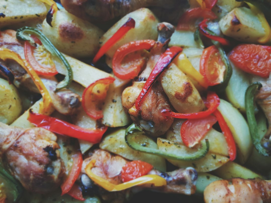 Sheet-Pan Sausage, Peppers and Potatoes