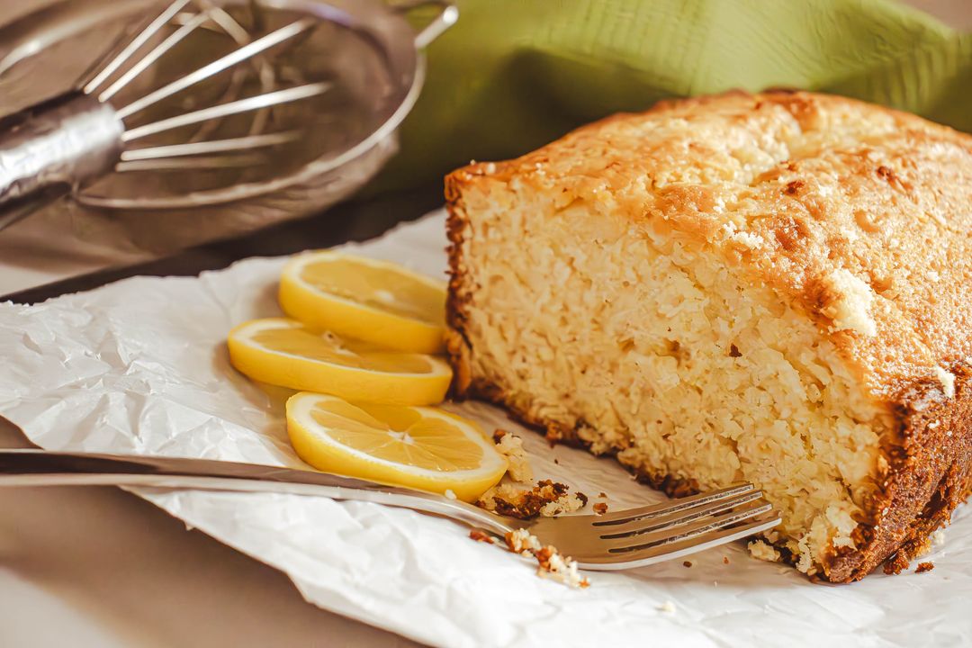 Lemon Olive Oil Yogurt Cake